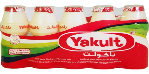 [122648] YAKULT PROBIOTIC DRINK 80MLX5