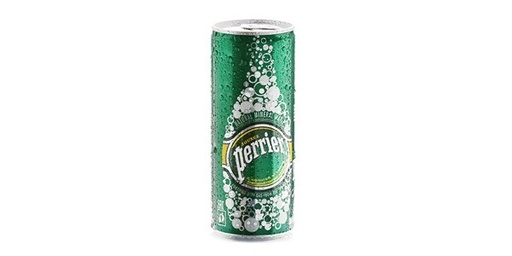 [119799] PERRIER SPARKLING WATER SLIM CAN 250 ML