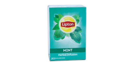 LIPTON HERBAL INFUSION MINT TEA BAG 20S