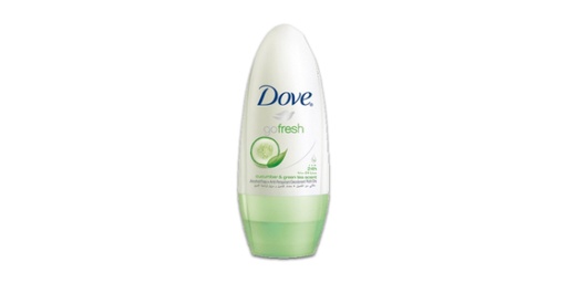 [127717] DOVE ANTIPERSPIRANT DEODORANT ROLL ON GO FRESH CUCUMBER & GREEN TEA FOR WOMEN 50 ML