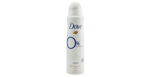 [121840] DOVE DEODORANT 0% ORIGINAL ALUMINUM SALTS 150ML