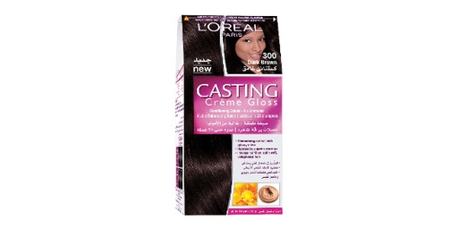 [112460] L’ORÉAL PARIS CASTING CRÈME GLOSS 300 DARK BROWN