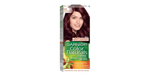 GARNIER COLOR NATURALS 3.6 DEEP RED BROWN