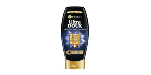 GARNIER ULTRA DOUX CONDITIONER BLACK CHARCOAL 360ML