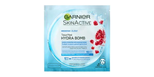 GARNIER S.ACTIVE HYD BOMB POMEGRANATE REPLENISHING MASK 