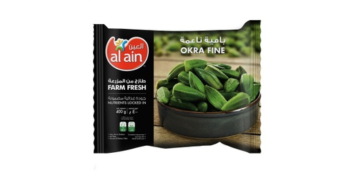 [126222] AL AIN FROZEN OKRA FINE 400 GM
