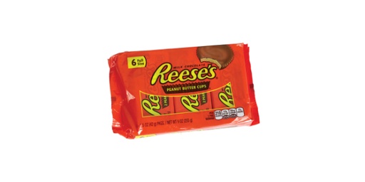 [131000] REESES PEANUT BUTTER CUPS 6 X 42G