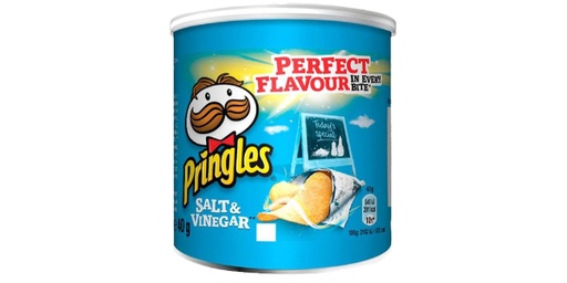 [113522] PRINGLES SALT & VINEGAR POTATO CHIPS 40G