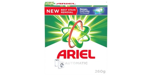 [154766] ARIEL AUTOMATIC FAST DISSOLVING WASHING POWDER 260G