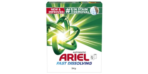 [154768] ARIEL DETERGENT CONCENTRA GREEN COLOR AUTOMATIC 3KG
