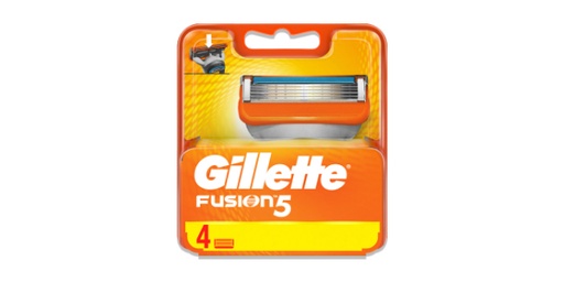 [112225] GILLETTE FUSION MEN’S RAZOR BLADES PACK OF 4