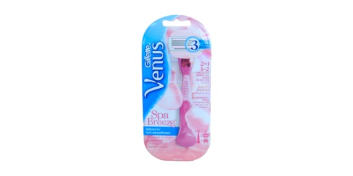 [112243] GILLETTE VENUS COMFORTGLIDE SPA BREEZE RAZOR WITH 2 REFILL BLADES