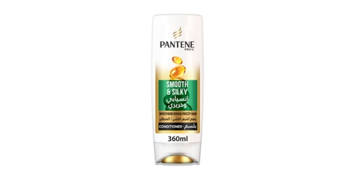[112102] PANTENE PRO-V SMOOTH & SILKY CONDITIONER 360 ML