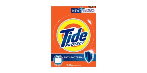 [154779] TIDE LAUNDRY DETERGENT POWDER AUTOMATIC ANTIBACTERIAL 2.25 KG