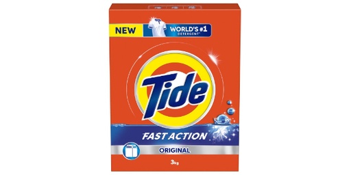 [154785] TIDE AUTOMATIC POWDER LAUNDRY DETERGENT, 3KG