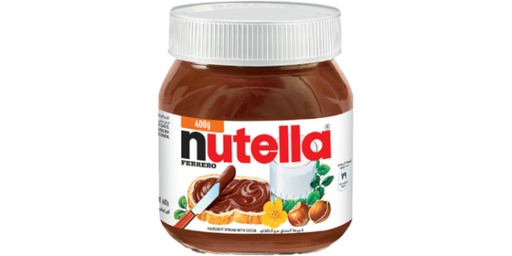 [114037] NUTELLA HAZELNUT SPREAD WITH COCOA 400G