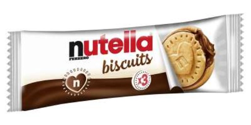 [152068] FERRERO NUTELLA BISCUIT T3 41.4G