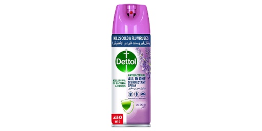 [115018] DETTOL SURFACE SPRAY LAVENDER  450ML 