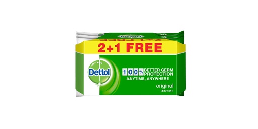 [115015] DETTOL ANTI-BACTERIAL ORIGINAL WIPES 120S