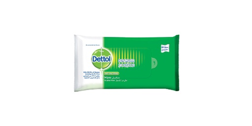 DETTOL ANTI BACTERIAL WIPES 80S