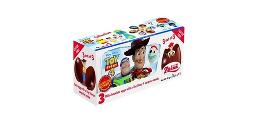 ZAINI SPONGEBOB SQUAREPANTS CHOCOLATE SURPRISE EGGS 3X20G