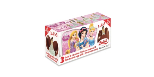 ZAINI PAW PATROL MILK CHOCOLATE EGGSS, 20 GM, PACK OF 3