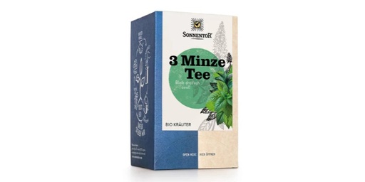 [157190] SONNENTOR 3-MINT-TEA 18TB