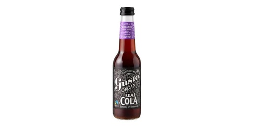 [156537] GUSTO ORGANIC REAL COLA 275ML