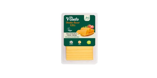 [156363] VGUSTO CHEDDAR SLICES 200G