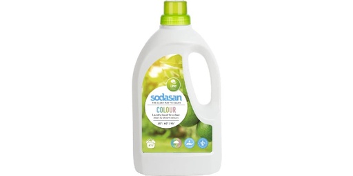 SODASAN COLOUR LAUNDRY LIQUID LIME 1.5L