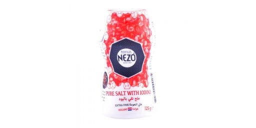 [121975] NEZO EXTRA FINE IODIZED SALT 125G