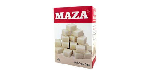 [121939] MAZA WHITE SUGAR CUBE 500G