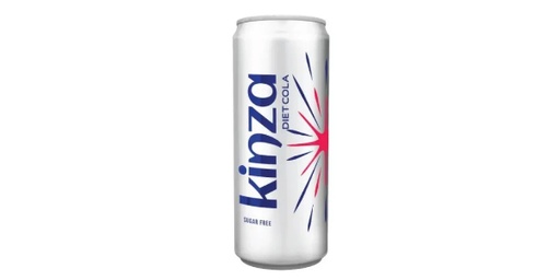 [156296] KINZA COLA DIET CARBONATED DRINK 250ML