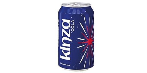 [156295] KINZA COLA CARBONATED DRINK LARGE 360ML