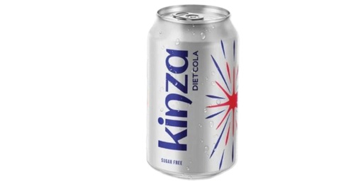[156297] KINZA COLA DIET CARBONATED DRINK LARGE 360ML