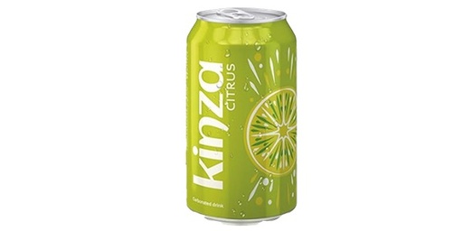 [156298] KINZA CITRUS CARBONATED DRINK LARGE 360ML