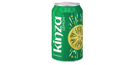 [156300] KINZA LEMON CARBONATED DRINK LARGE 360ML