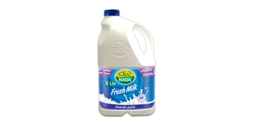 [127546] NADA FRESH MILK FULL CREAM  3 LTR