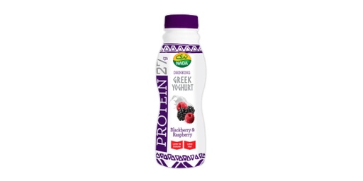 [111314] NADA GREEK YOGHURT DRINK BLACKBERRY & RASPBERRY LOW FAT 330ML