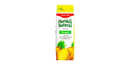 [145230] FLORIDA NATURAL PINEAPPLE JUICE WITHOUT SUGAR 900 ML