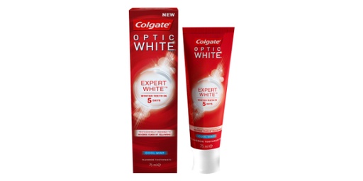 [112662] COLGATE TOOTH PASTE OPTIC WHITE EXPERT WHITE  75ML            
