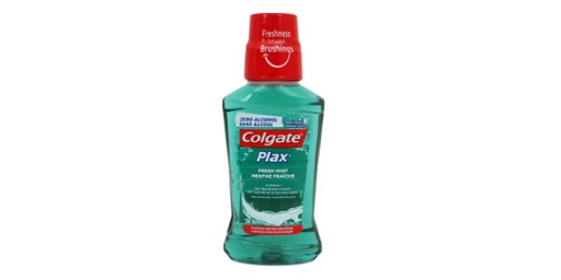 [112703] COLGATE MOUTH WASH GREEN PLAX FRESHMINT - 250ML            