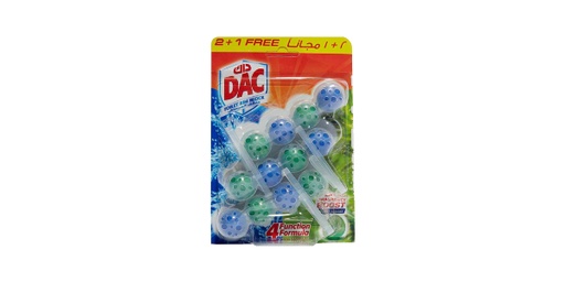 [153865] DAC TOILET CLEANER POWER PINE 50GM 2+1