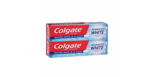 [133708] COLGATE DENTAL CARE  ADVANCE WHITENING TOOTH PASTE @ SEPCIAL OFFER  2X100ML 
