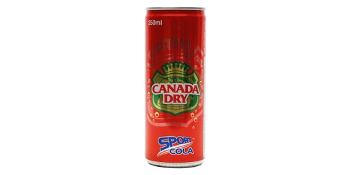 [114425] CANADA DRY SPORT COLA 250ML