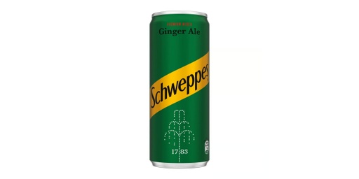 SCHW GINGER ALE CAN 250ML 