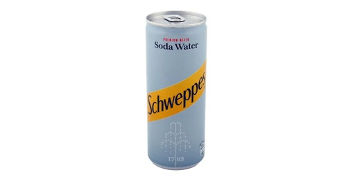 [120492] SCHW SODA WATER CAN 250ML 