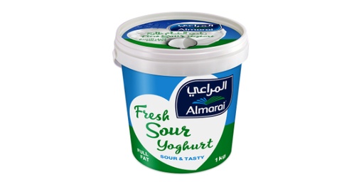 [111339] ALMARAI FRESH SOUR YOGHURT FULL FAT 1KG