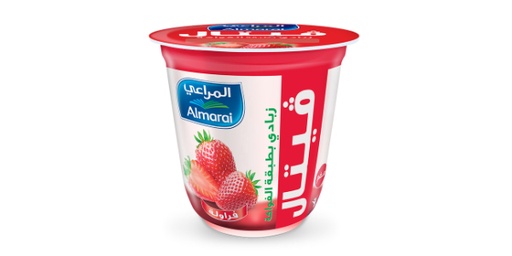 [111342] ALMARAI YOGHURT VETAL LAYERED STRAWBERRY 140G