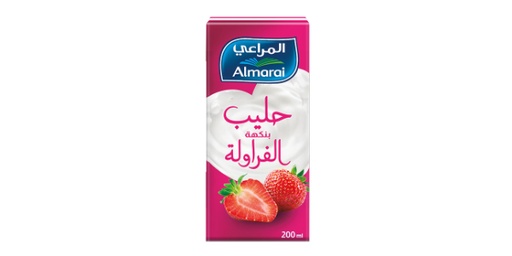 [120645] ALMARAI MILK STRAWBERRY PREMIUM 200ML 